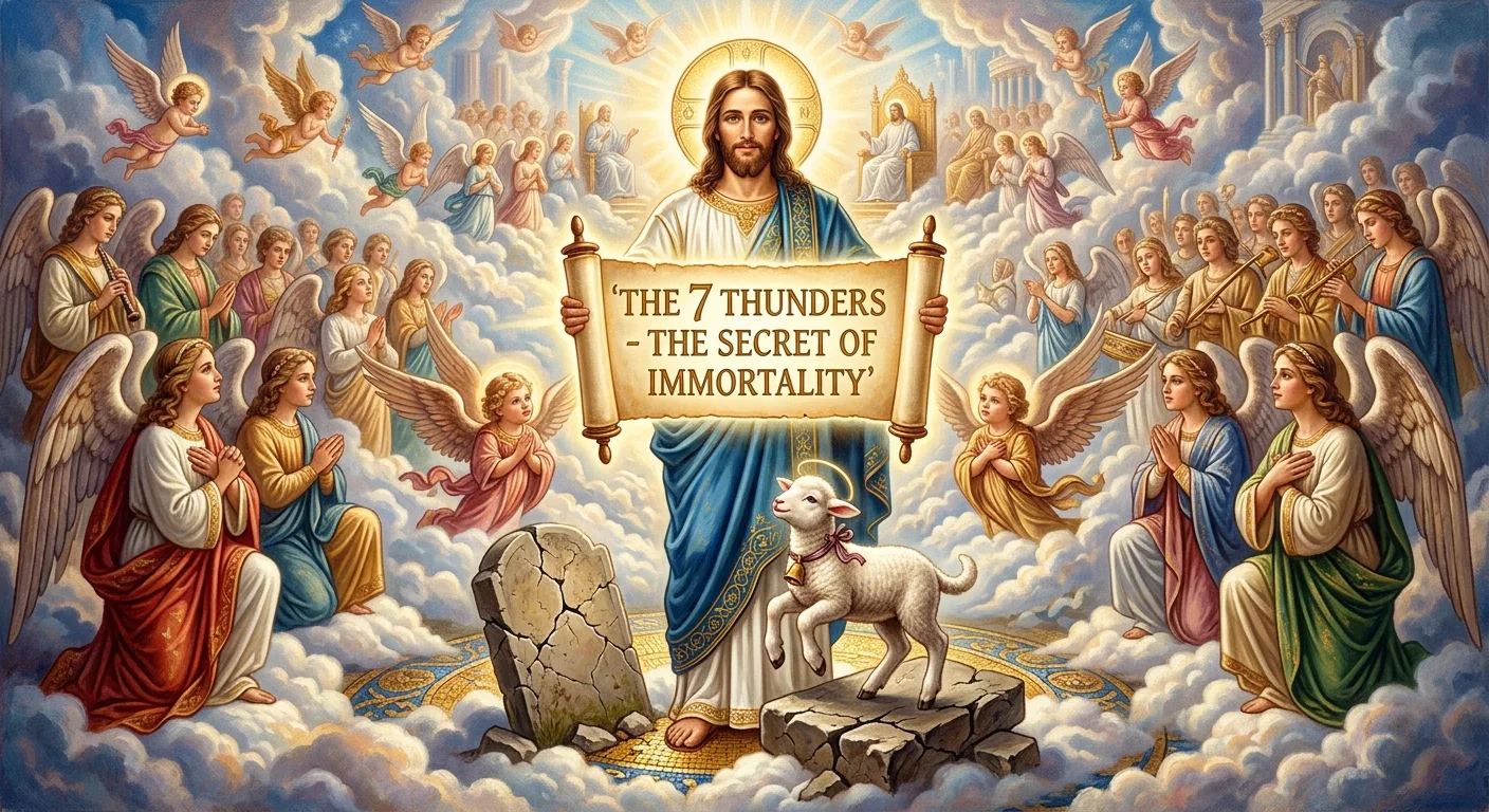 Celestial Scroll Immortality A artwork