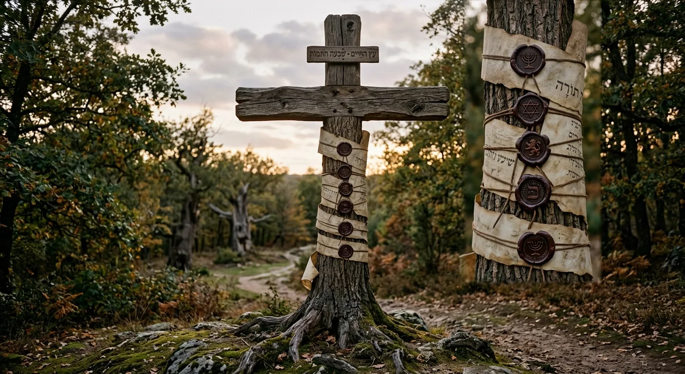 Sealed Scroll Cross A artwork