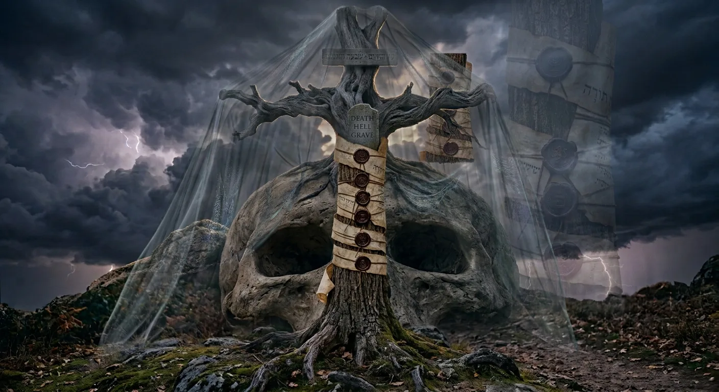 Sealed Scroll Gray Veil artwork